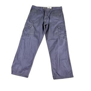 LAPCO FR Flame Resistant Work Pants Men's 38x32 Blue Cargo CAT2 100% Cotton